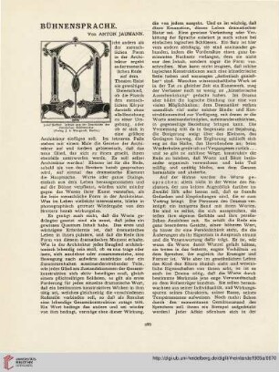 10: Bühnensprache