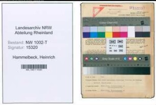 Entnazifizierung Heinrich Hammelbeck , geb. 14.02.1897 (Techn.Stadtinspektor)