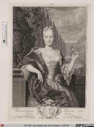 Bildnis Maria Salome Ebner (von Eschenbach), geb. Löffelholz von Colberg