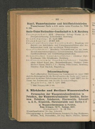 3. Märkische und Berliner Wasserstraßen