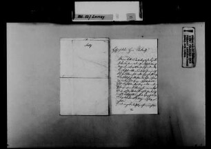 Schreiben von N.N. Seybel, Breisach, an August Lamey: Bitte Seybels um eine Versetzung.