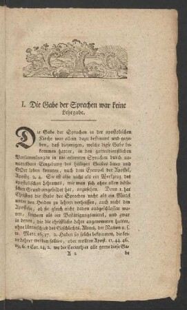 Ersten Bandes Zweytes Stück