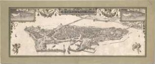 Pfann, Paul; Zeichnungen, Aquarelle, Skizzen - Lindau am Bodensee (Vogelperspektive)