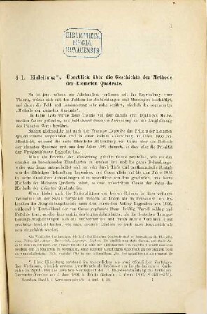 Handbuch der Vermessungskunde, 1