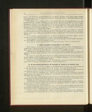 IIa. Die Normal-Beobachtungs-Stationen und Signalstellen der Seewarte an der Deutschen Küste.