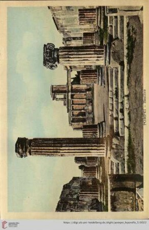 Pompei – Basilica – Basilique – The Basilica – Die Basilika