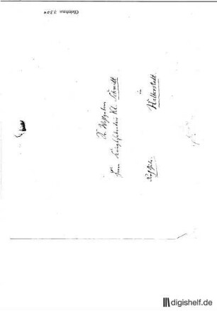22: Brief von Christian Friedrich Raßmann an Klamer Schmidt
