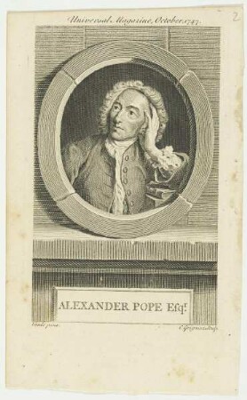 Bildnis des Alexander Pope