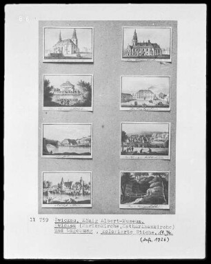 Zwickau (Marienkirche und Katharinenkirche) und Umgebung