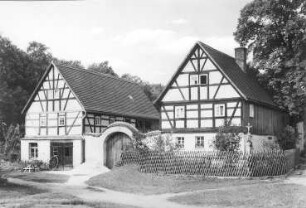 Ralbitz-Rosenthal-Zerna. Ehem. Schmiede, Ansichtskarte