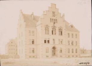 Amtsgericht und Gefängnis, Lublinitz: Vorderansicht
