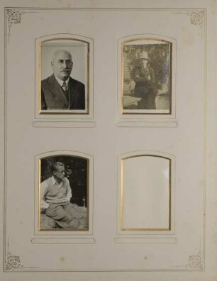 Carte de Visite-Album des Männer-Turnvereins zu Friedenau; Blatt 13