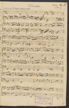 Violoncello (Satz 2-5)