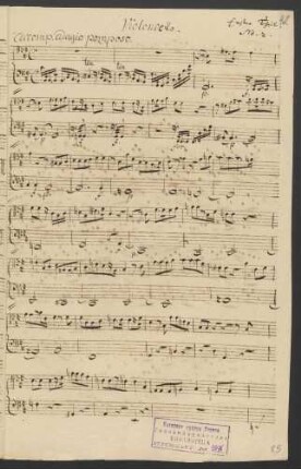 Violoncello (Satz 2-5)
