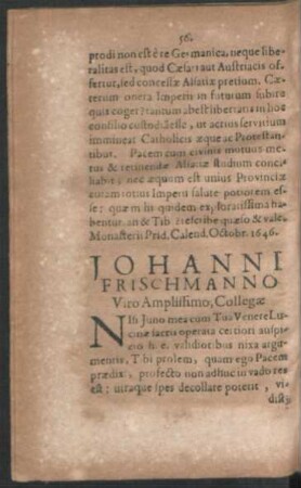 Johanni Frischmanno