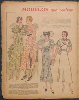 Modelos que realzan el chic de la mujer [Dibujos]