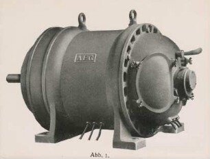 Drehstrommotor der AEG