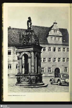Oschatz, Marktbrunnen von 1578