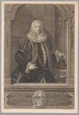 Christoph Adam Friedrich Behaim, Triumvir, Vorderster Landpfleger und Pfleger von St. Martha; geb. 6. Januar 1713; gest. 21. Oktober 1758