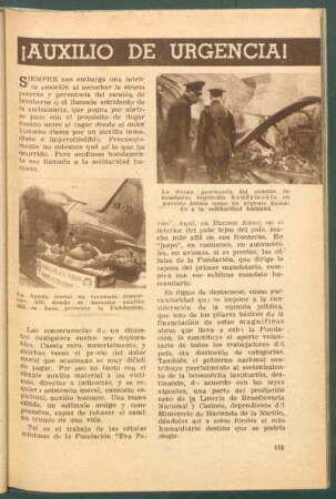 ¡Auxilio de urgencia!