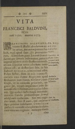 Vita Francisci Baldvini