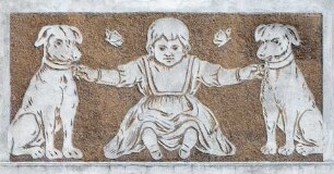 Heiligkreuz-Schule — Südflügel — Wandbild