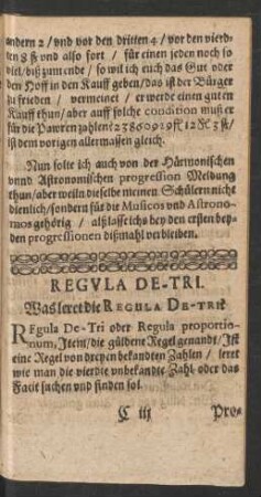 Regula De-Tri.