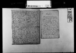 Schreiben von Adolph Vischer, Britzingen, an August Lamey: Sorge um Lameys Gesundheit.