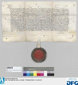 Kaiser Sigismund bestellt den Leonard Marschalk, Hauptmann etc. ut sub VI 97/1 Nr. 974 18 Juni 1435.