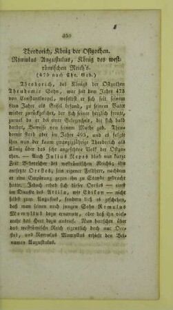 Theodorich, König der Ostgothen