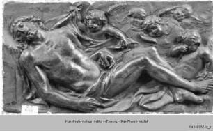 Toter Christus und Engel - Gesù morto e angeli assistenti