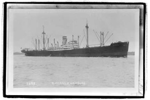 Bitterfeld (1930), Frachtschiff (reefer), Hamburg-Amerika Linie, Hamburg, Bau-Nr. 504