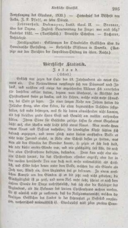 205-208 Kirchliche Statistik