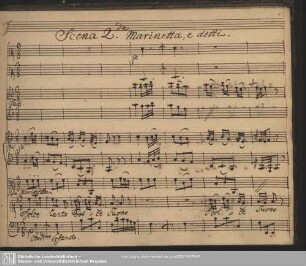 Cavatina: "Dolce canto dolce suono"