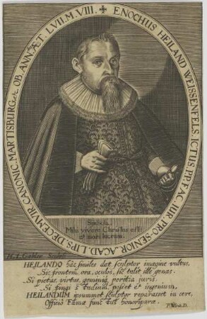 Bildnis des Enochus Heiland