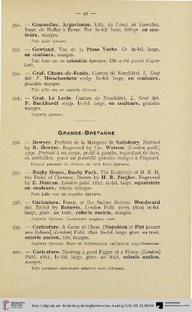 Grande-Bretagne (Nr. 396-445)
