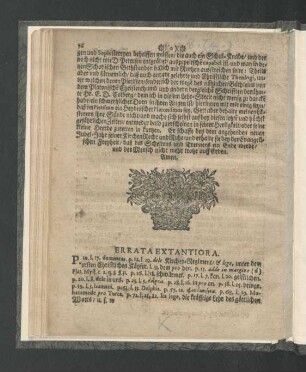 Errata Extantiora.