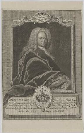 Bildnis des Burcard Gotthelf Struve