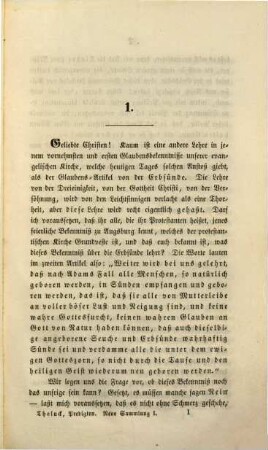 Predigten über Hauptstücke des christlichen Glaubens und Lebens, 6