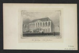 Ansicht des Johanneums ehem. Galerie in Dresden, Stahlstich, um 1860 : The Gallery = Die Gallerie / A. H. Payne sculp. - [S.l.] , [um 1860]. - 1 Kunstbl. : Stahlst. ; 11 x 8 cm