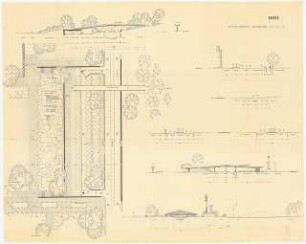 Schlossplatz, Braunschweig: Grundrisse, Schnitt 1:200