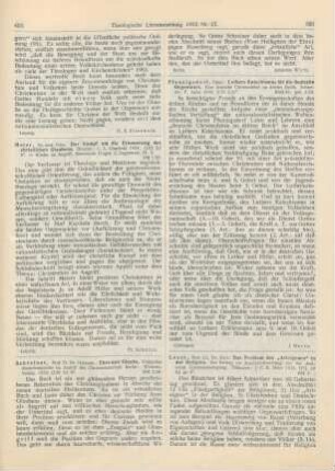 425-426 [Rezension] Schreiner, Helmuth, Ehre und Glaube