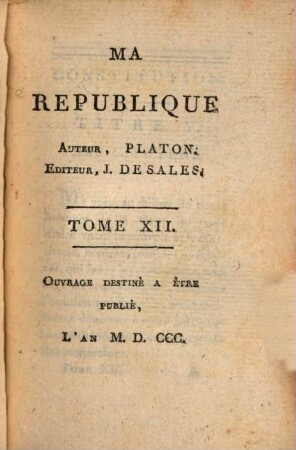Ma Republique, 12