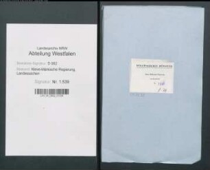 Verwaltung des Kirchenguts und Reparatur der Kirchen- und Schulgebäude, Bd. 1
