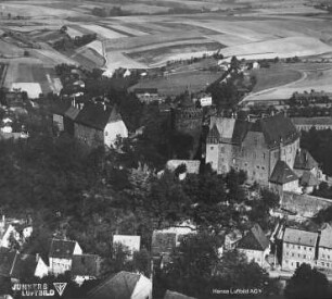 Burg Mildenstein in Leisnig : Blickrichtung Osten