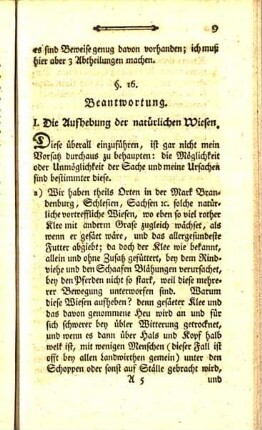 Beantwortung.