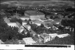 Schloss Hubertusburg, Luftbild