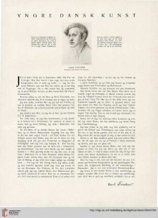 1: Yngre dansk Kunst : Carl Fischer