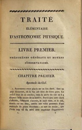 Traité élémentaire d'astronomie physique, 1