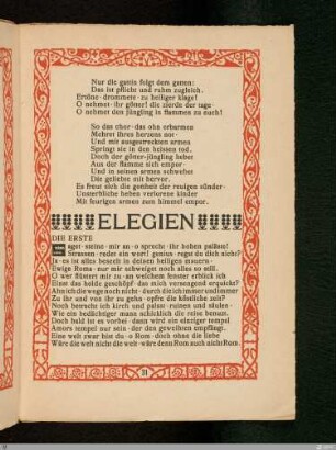 Elegien